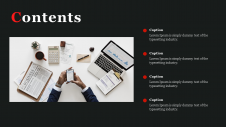 Sample Content Slide PowerPoint Presentation Template
